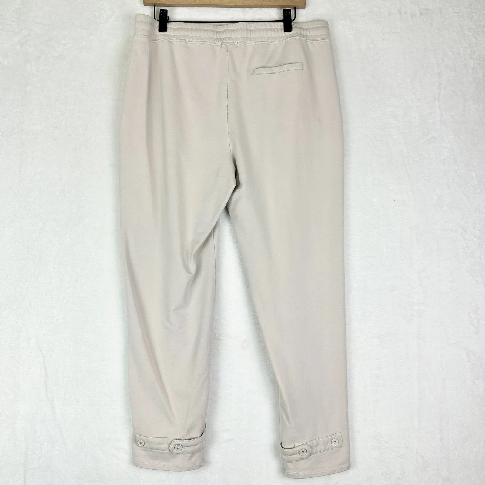 Barefoot Dreams Malibu Collection Patch Pocket Tapered Pant Large Cotton Modal - Image 2