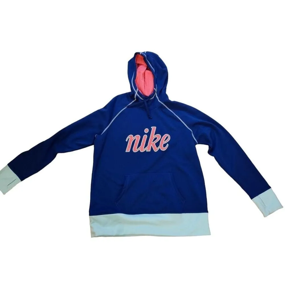 Nike Therma Fit  Hoodie‎ Casual Blue Size X Large - Image 2