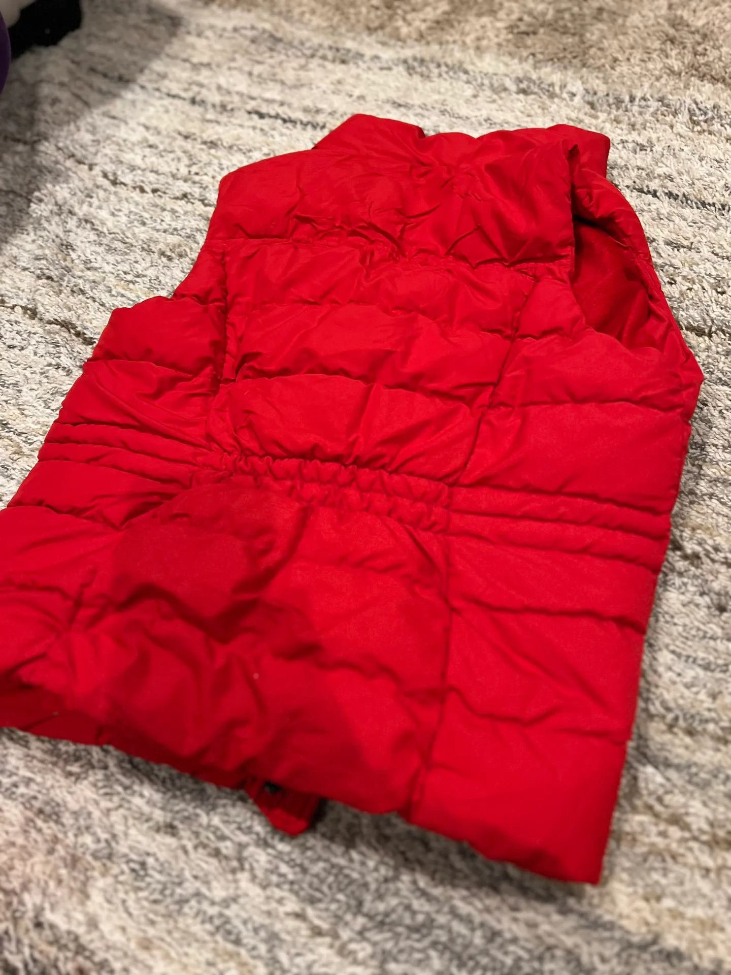 Red Puffer Vest - Image 6