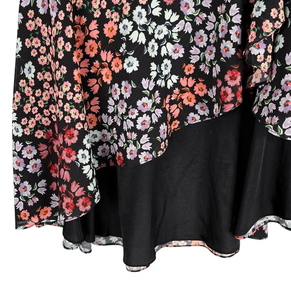 Lovers + Friends Asymmetrical Stella Skirt Hermosa Floral S - Image 11