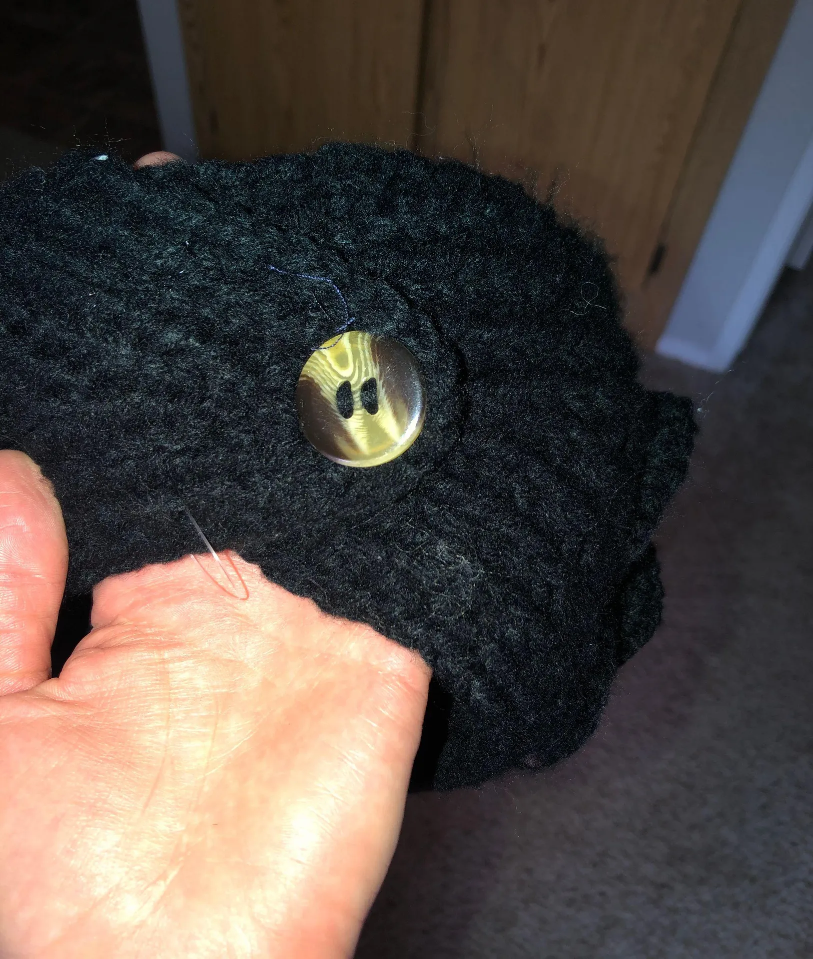 Boutique Ear Warmer/Headband Blue - Image 3