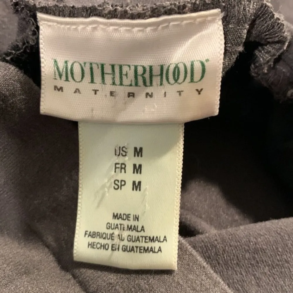Motherhood Maternity Pregnancy Gray Trouser Pants Size Med GUC #4732 - Image 8