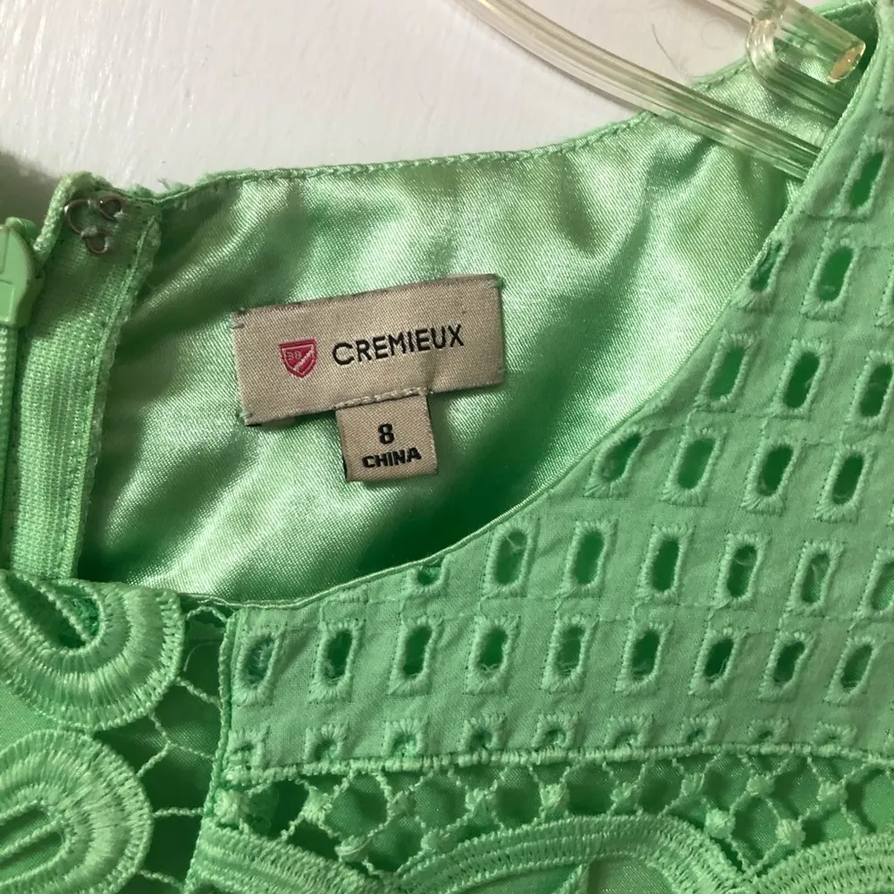 Cremieux mint green crochet dress - Image 2