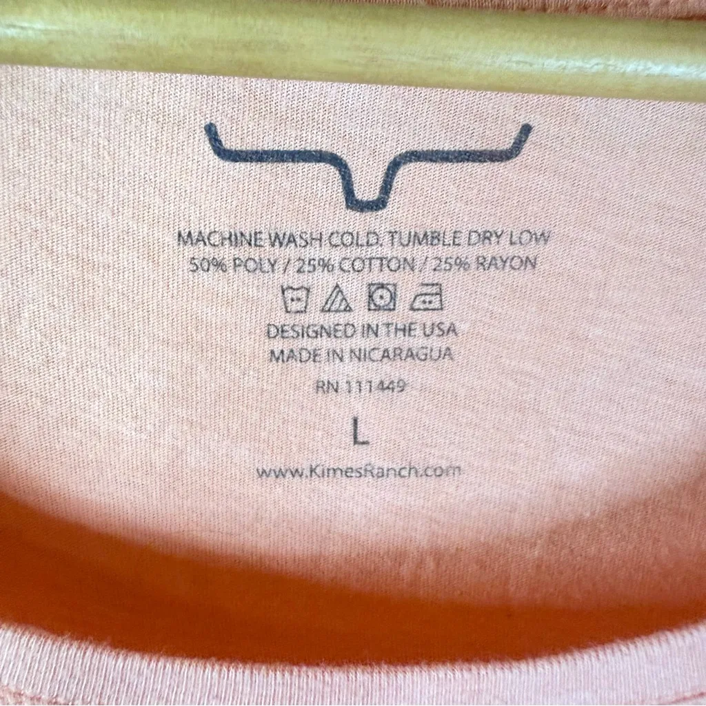 Kimes Ranch Ladies Sunrise‎ Desert Pink SS T-Shirt SUNRISE-PK Size Large - Image 2