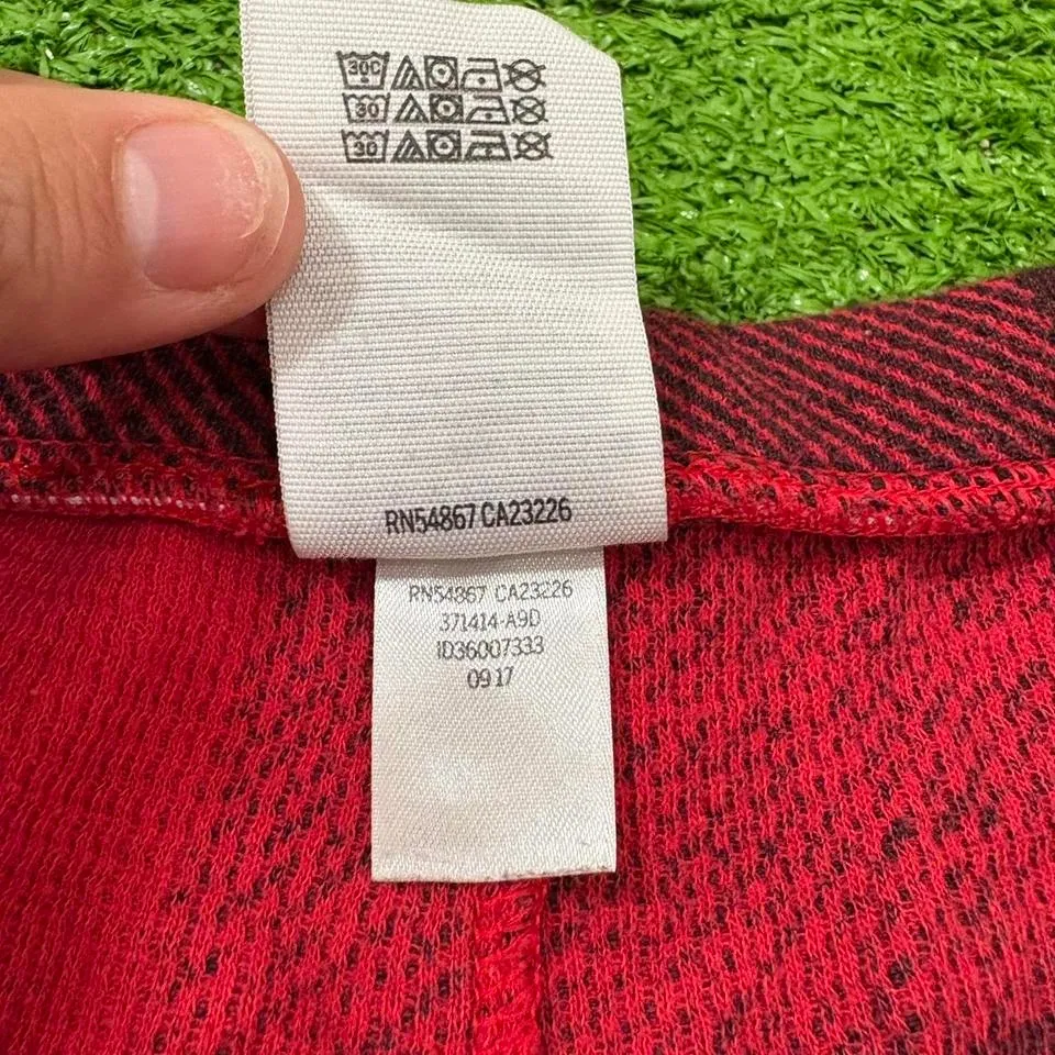 PINK Victorias Secret Size Small Plaid Loungewear Shorts Ruffle Hem - Image 3