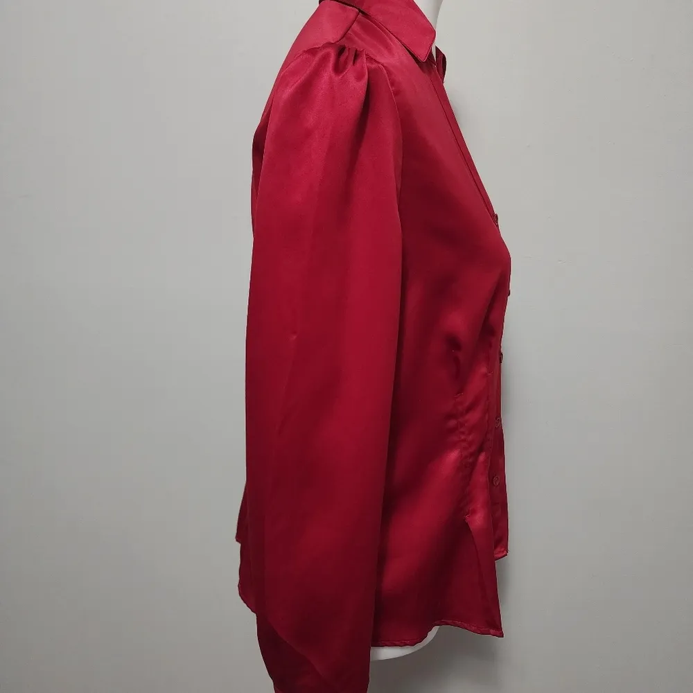 East 5th Crimson Seamed Button Down Size Medium - Image 2