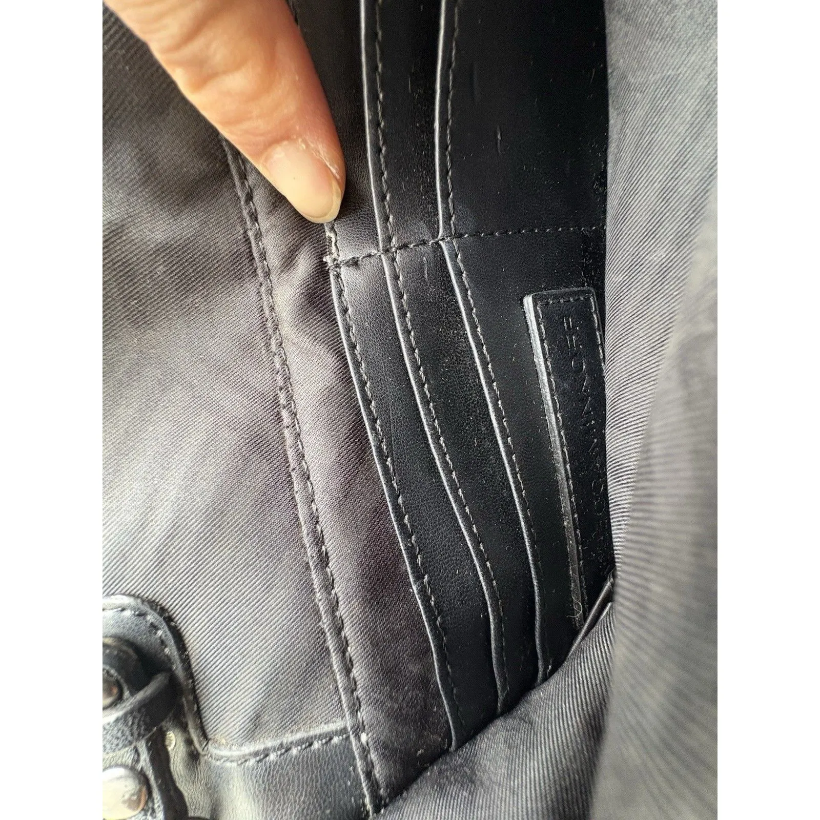 Rebecca Minkoff Chain crossbody Molly Black Envelope Leather Bag Clutch - Image 10