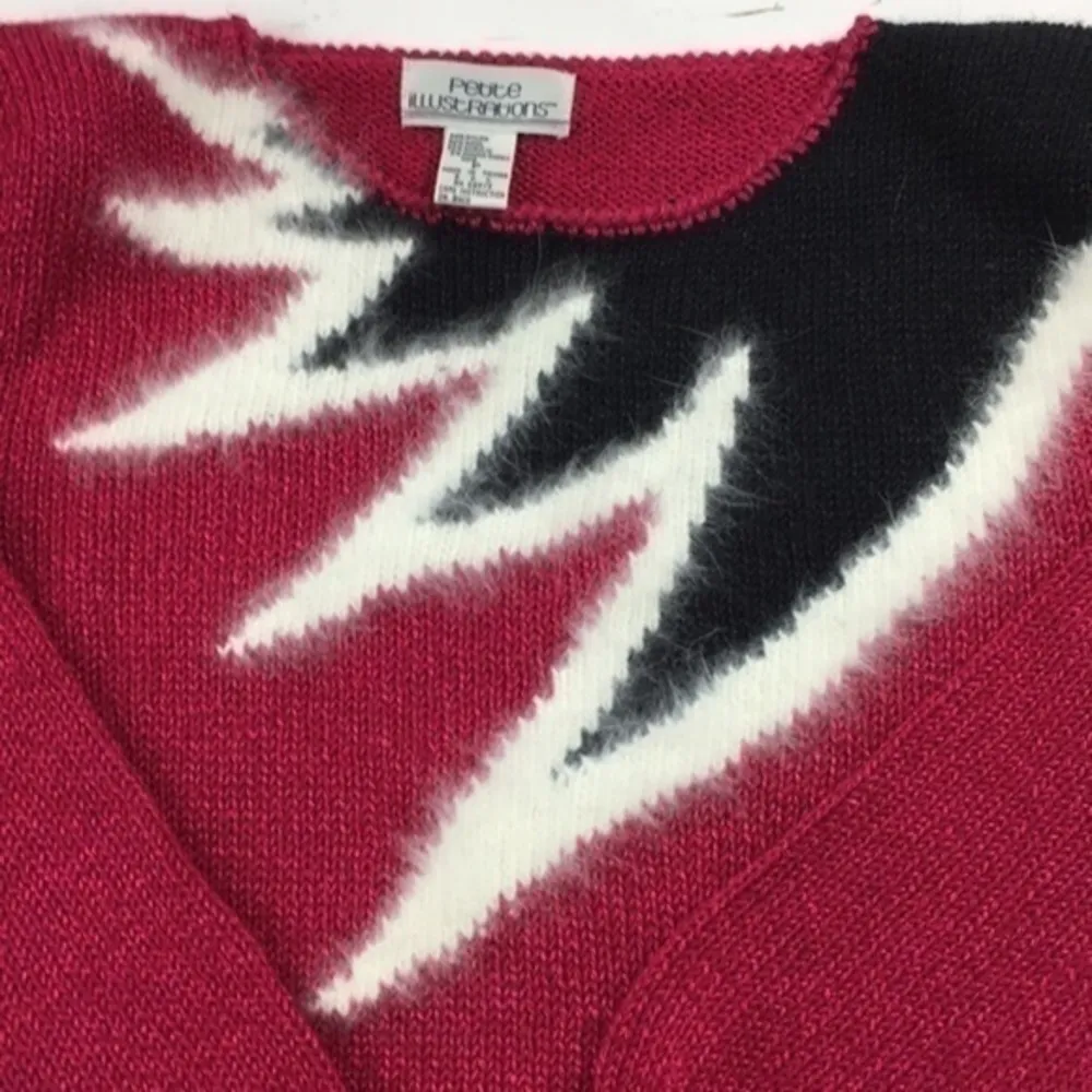 Illustration ladies sweater blouse P Size undefined - Image 6