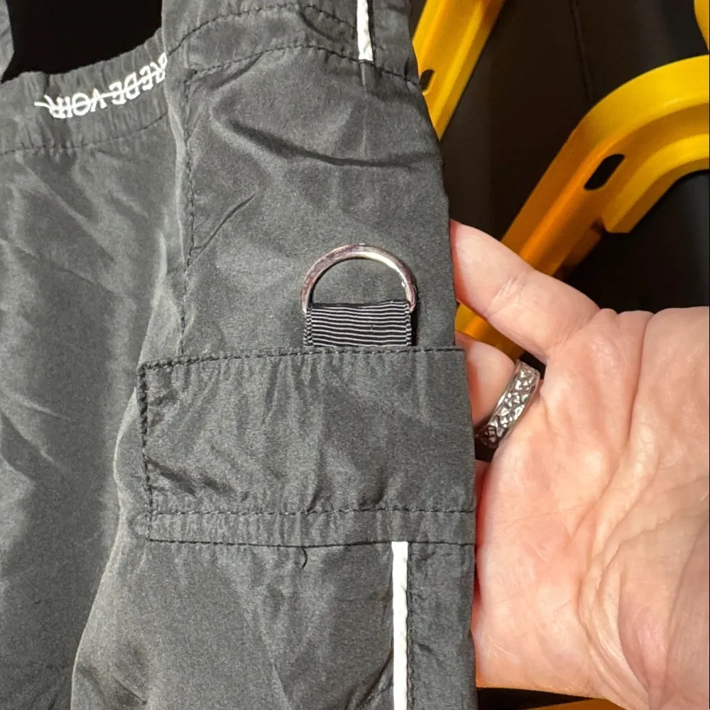 Maniere De Voir Black Satin Joggers Size 6 (XS to Large) - Image 5