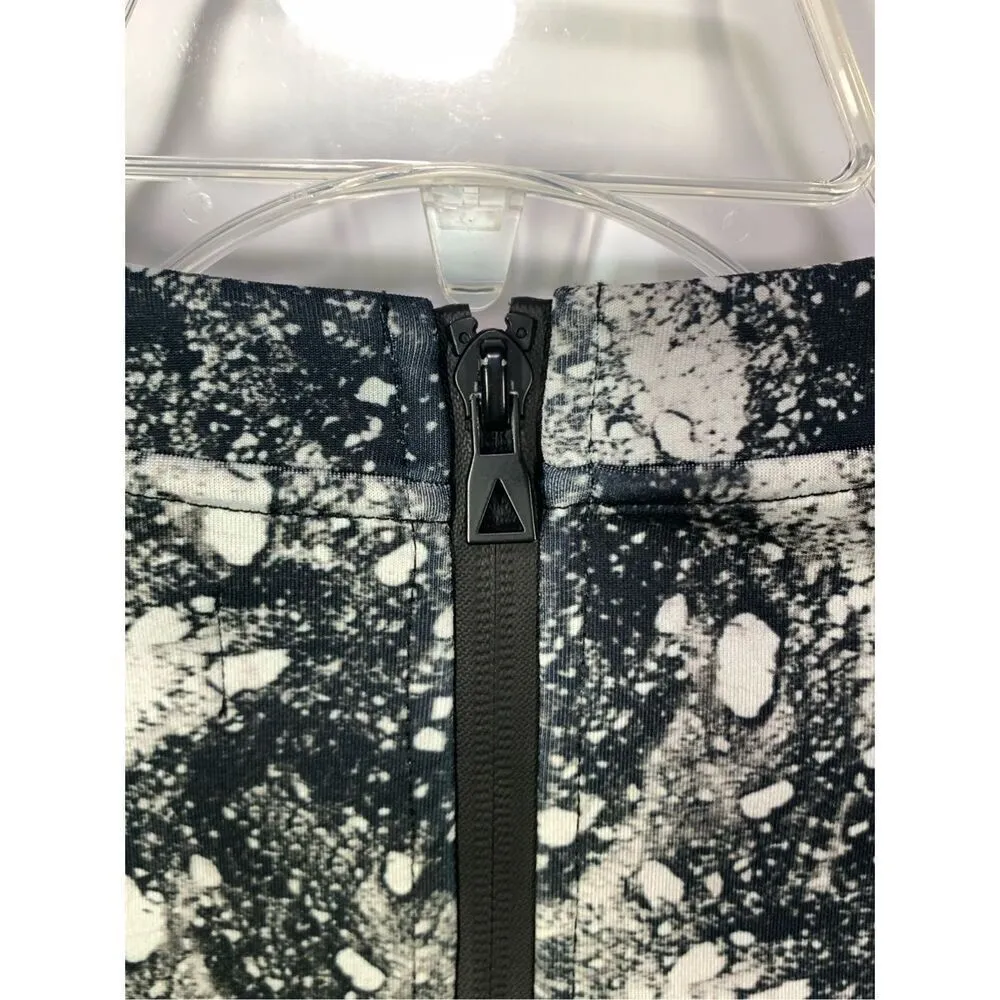 -3. Eleven Paris Women's Abstract Print Long Sleeve Sweatshirt Black Size Small - Image 9