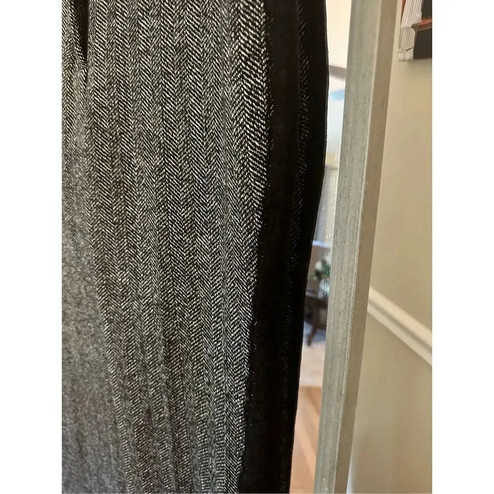 Express Editor Wool Straight Leg Pants Size 2 Regular - Image 2