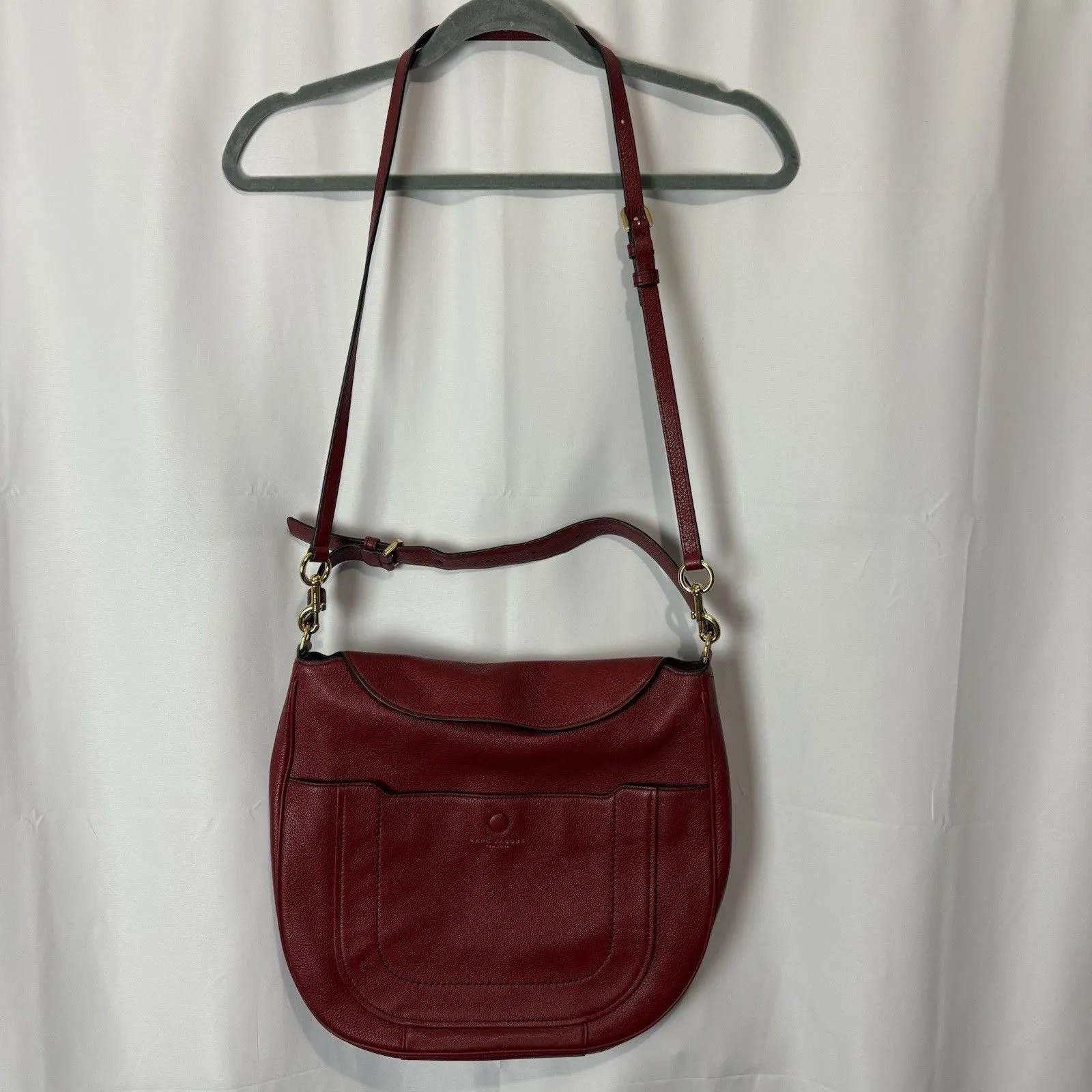 Marc Jacobs Empire City Red Leather Hobo Bag - Image 3