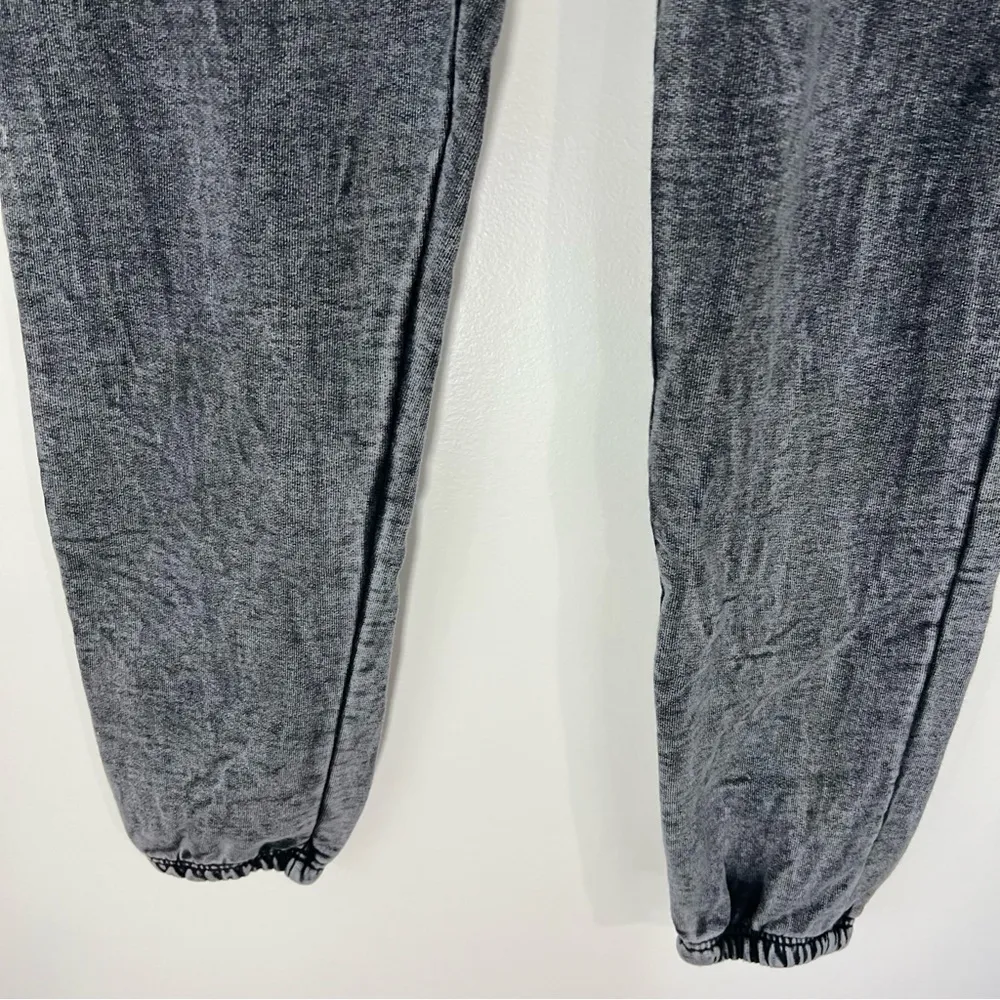 Talentless Acid Wash Sweatpants in Black Size Small - Image 5