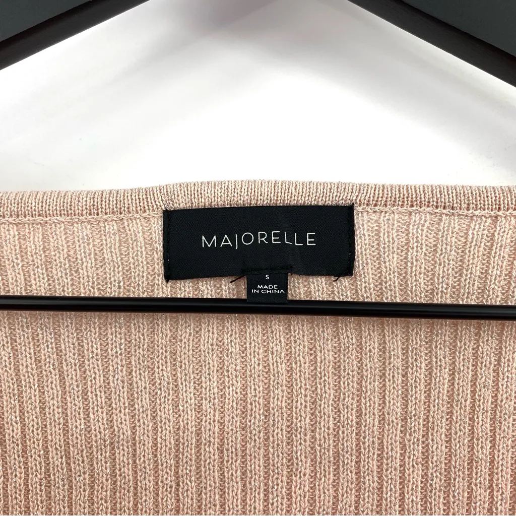 MAJORELLE Bicoastal Sweater Blush S - Image 3