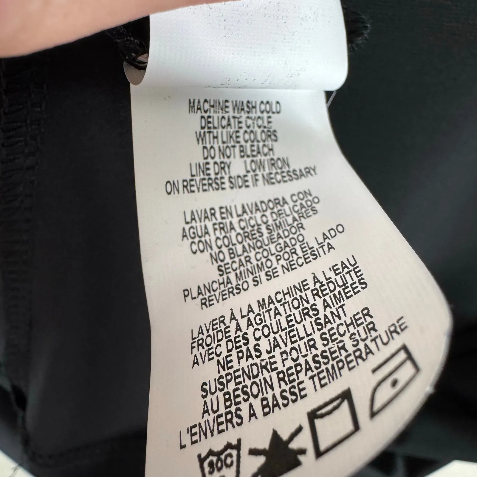 Annalee &‎ Hope NWT Black Cold Shoulder Lightweight Knee Length Dress Size L - Image 8