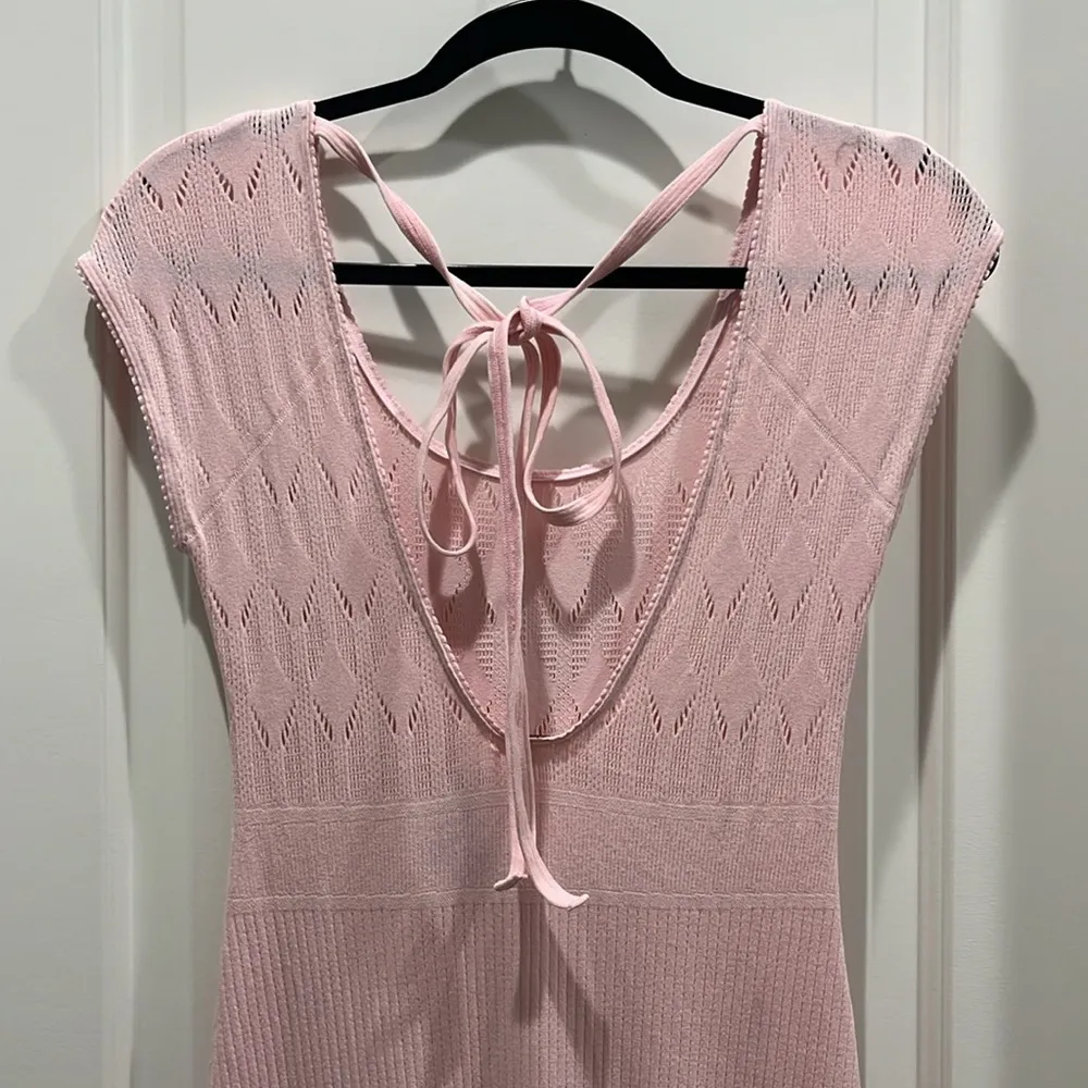 NWT Free People Robin Seamless Pink Midi Dress Sz XS / S - Image 5