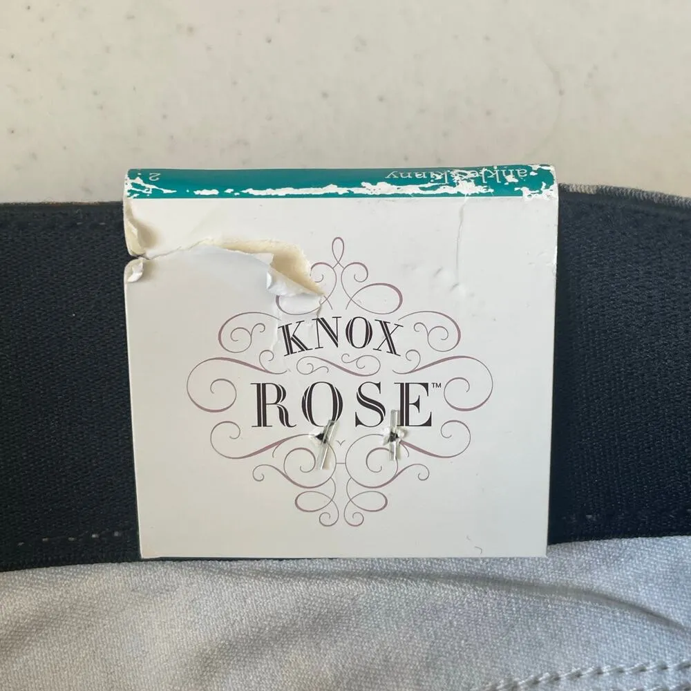 NWT! Knox Rose Leopard Print Mid-Rise Ankle Skinny Jean Size 2 - Image 5