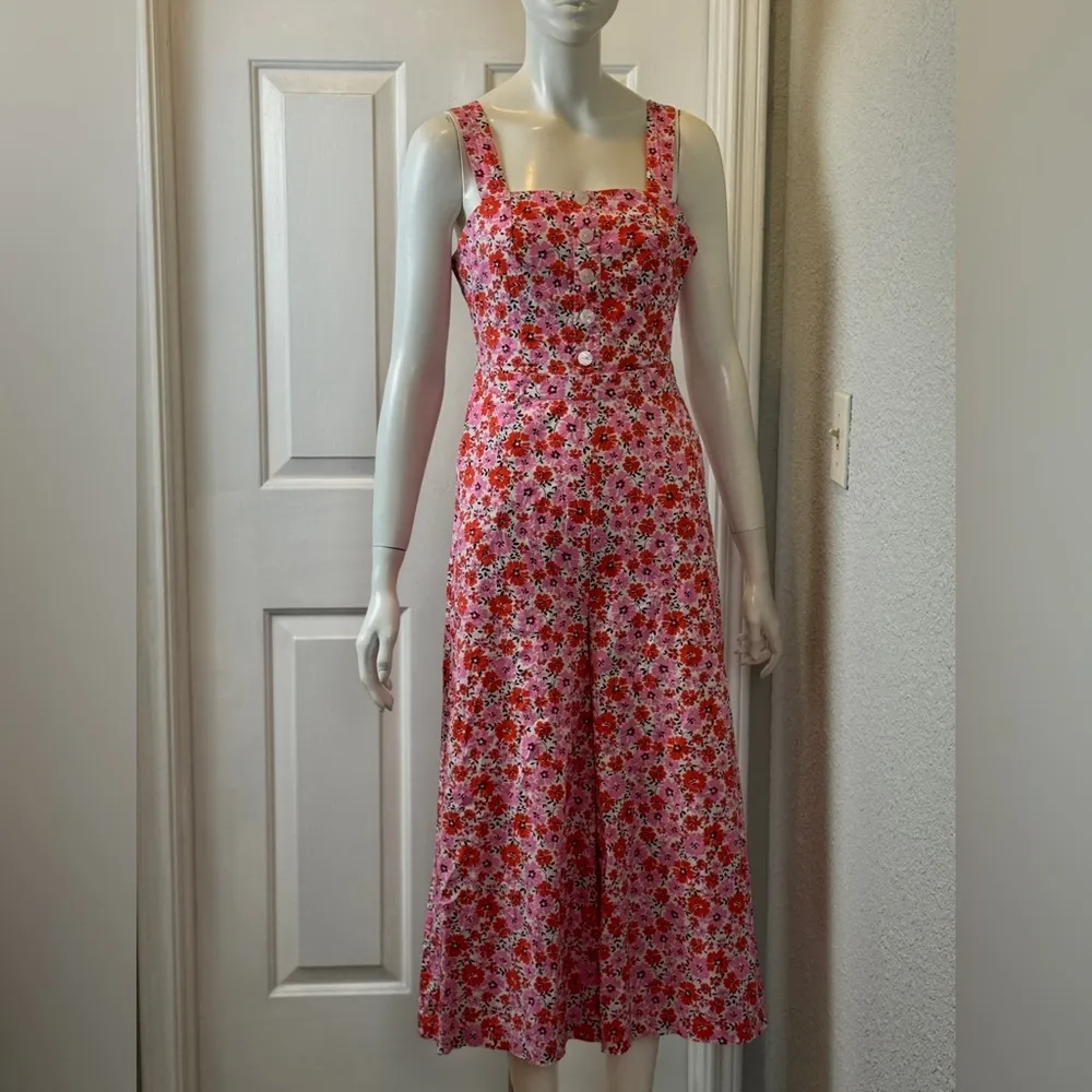 YUMI KIM Women's Groovy Sunshine Walk This Way Jumpsuit Size 10 F27 - Image 3