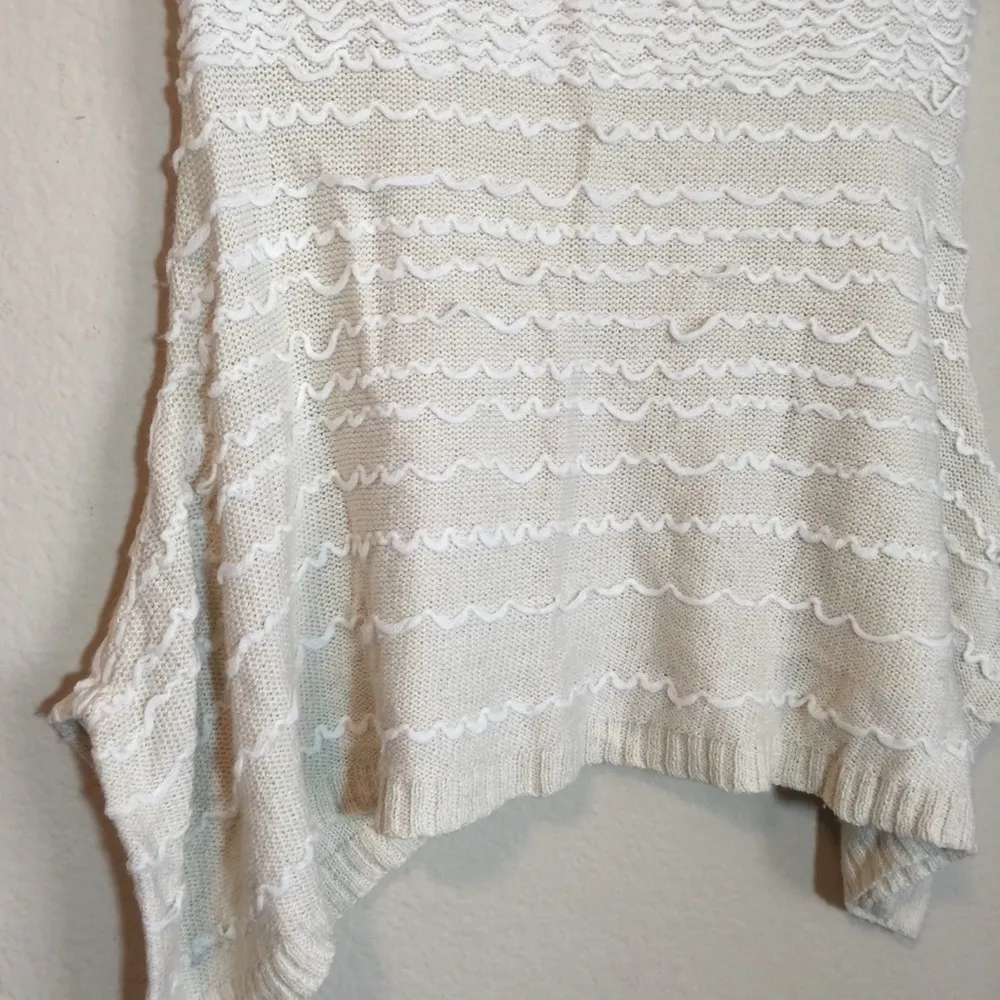Anthro Sleeping On Snow Cream Knit Loop Sweater - Image 6