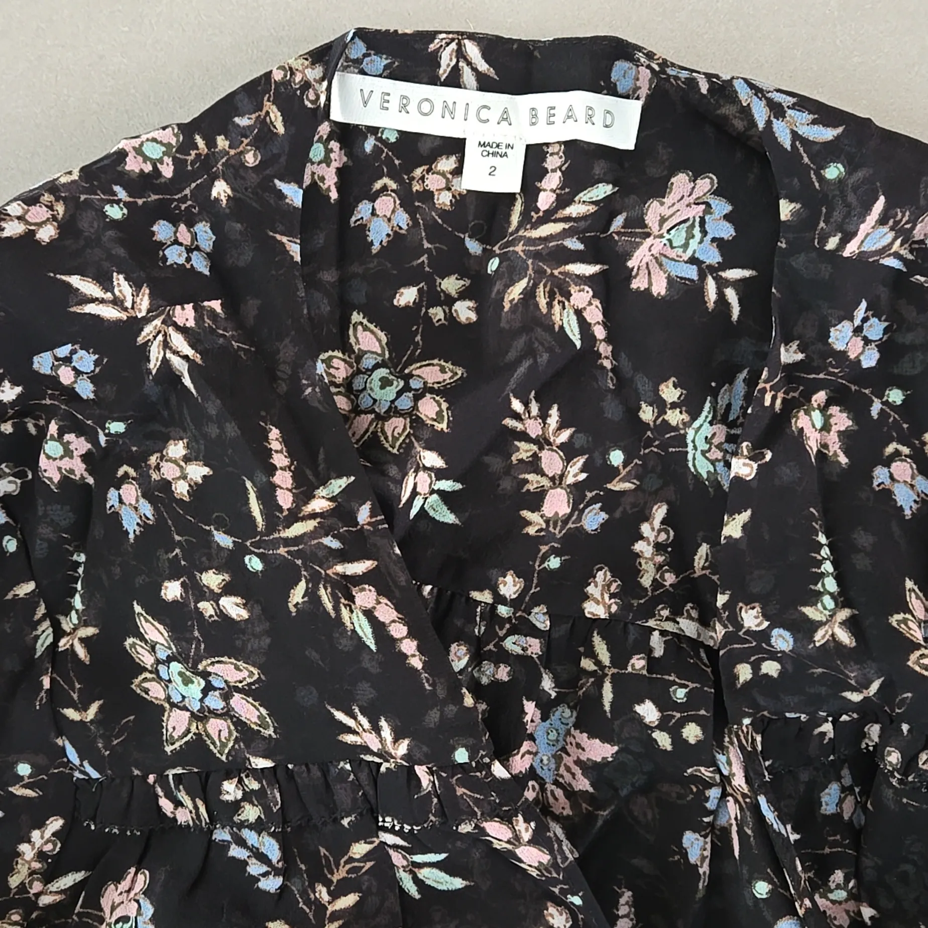 Veronica Beard Merrill Drawstring Dress Size 2 - Image 7