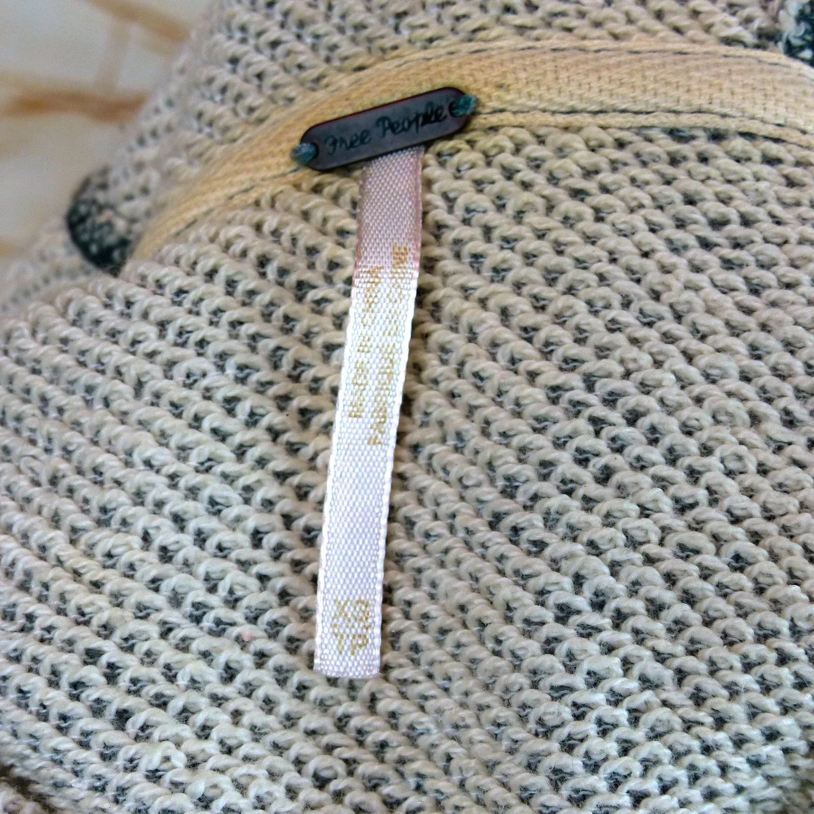 Free People Tiered Trapeze Zip-Up Sweatshirt Hoodie Womens XS Heather Gray Boho - Image 8