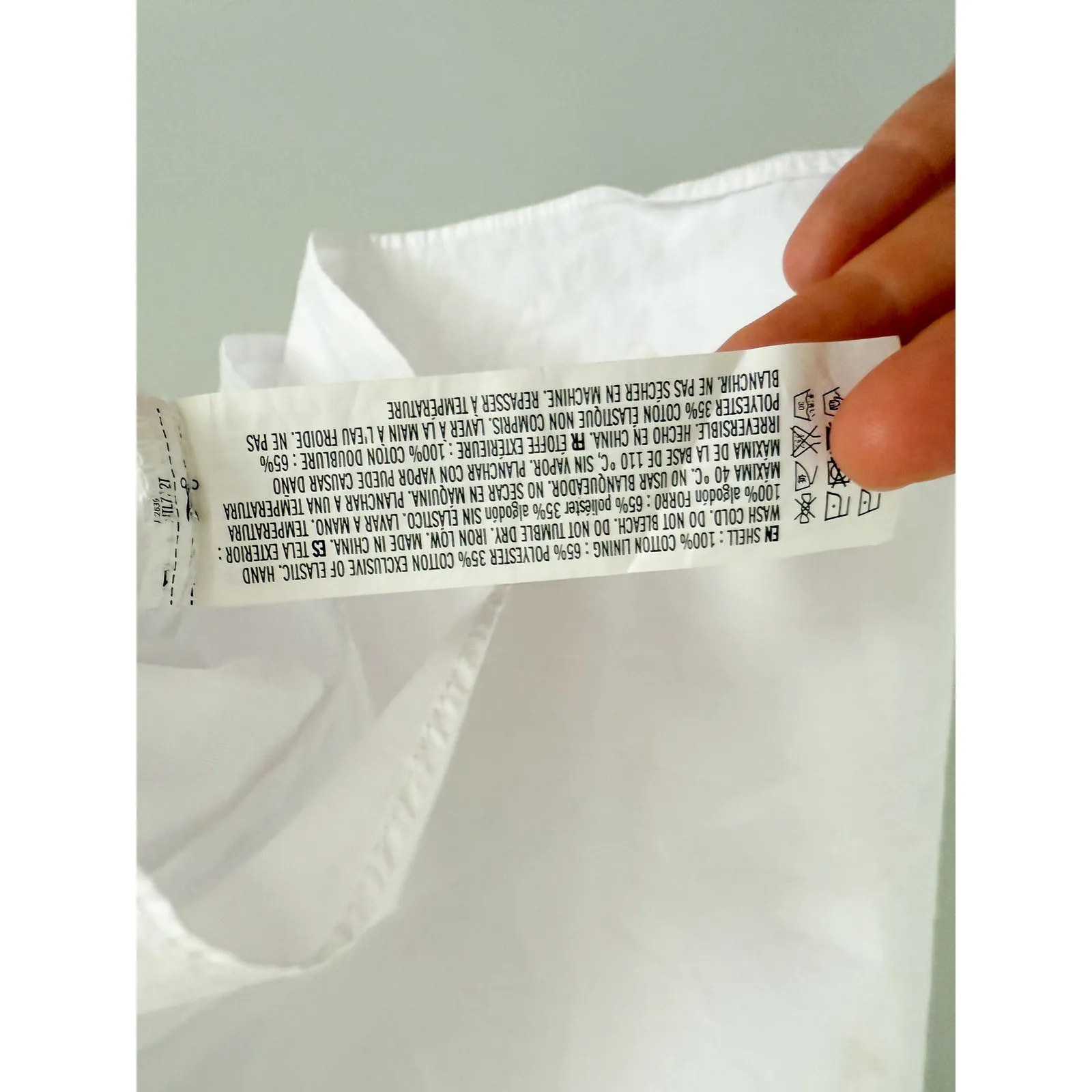 Tuckernuck | Hyacinth House | Palmer Square Neck Smocked Top in White | Sz S - Image 9