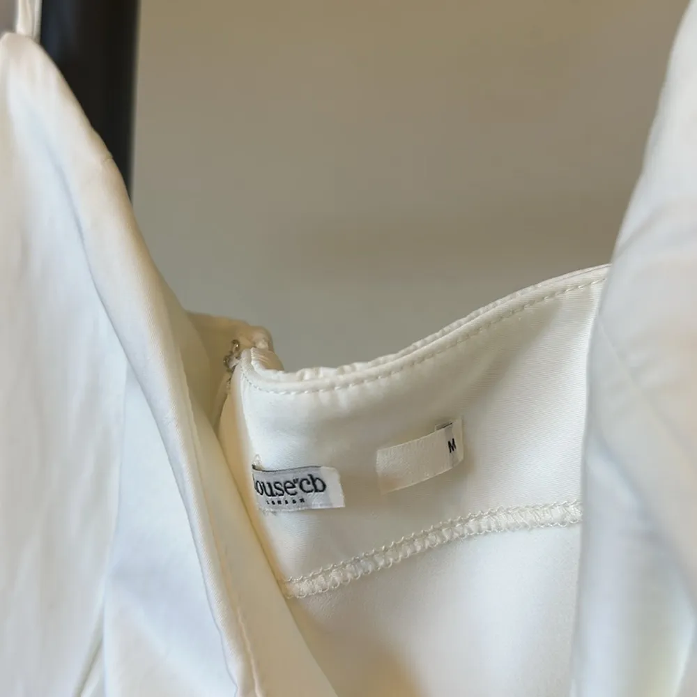 HOUSE OF CB 'Lolita' Ivory Corset Sundress white NWOT size M - Image 7