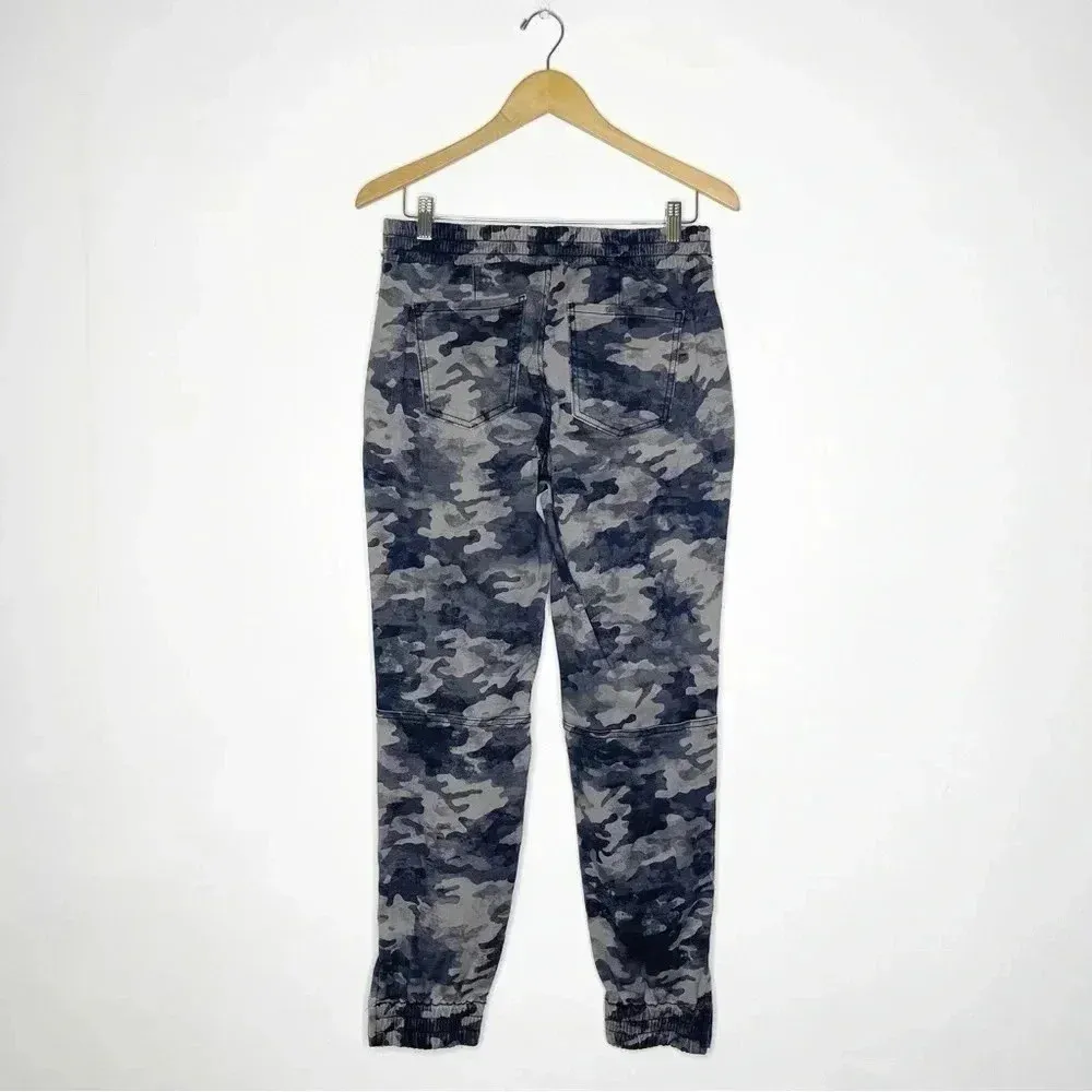 Spanx Stretch Twill Cargo Jogger Camo Size Large 12/14 - Image 11