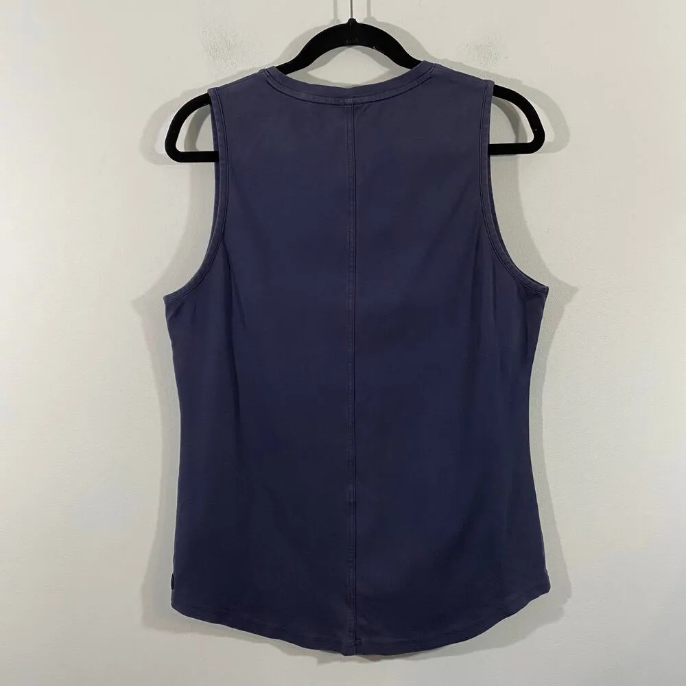 Alphalete Women's Navy Sleeveless Casual Workout Tank - Image 2