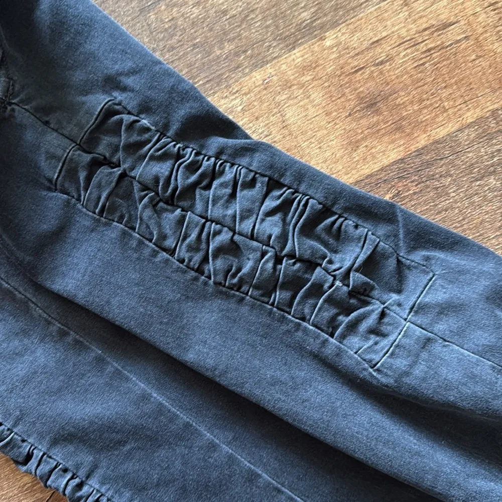 PRETTYLITTLETHING Tall Washed Grey High Neck Sleeveless Denim Midaxi Dress - Image 9