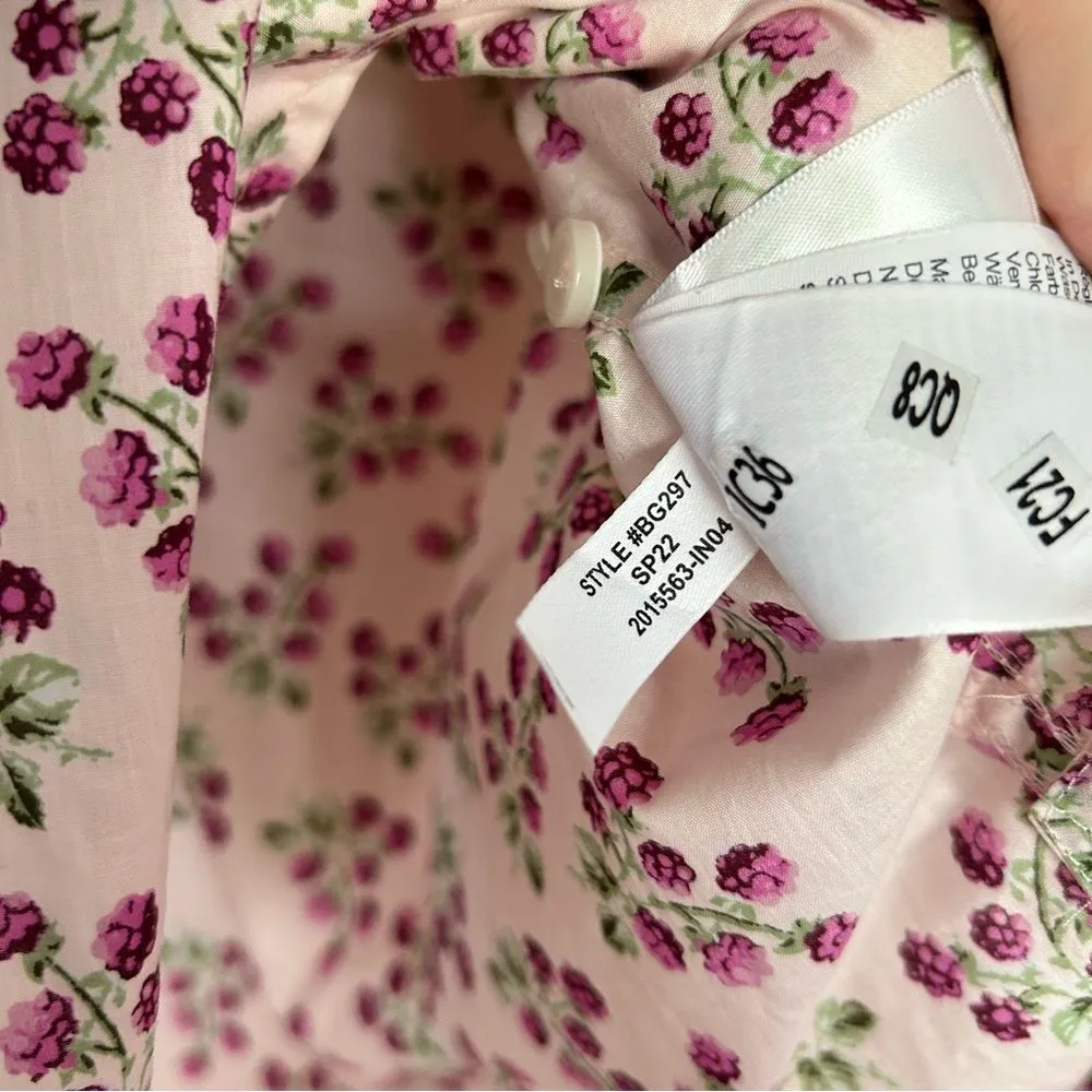 J. Crew Relaxed-fit Lightweight Cotton Poplin Shirt in Whisper Peach Berry Sze 6 - Image 9