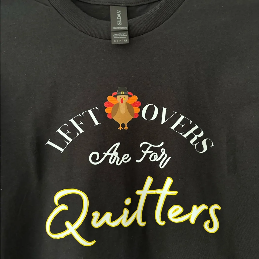 🍗 Funny Handmade Holiday Thanksgiving Tshirt Black - Image 2