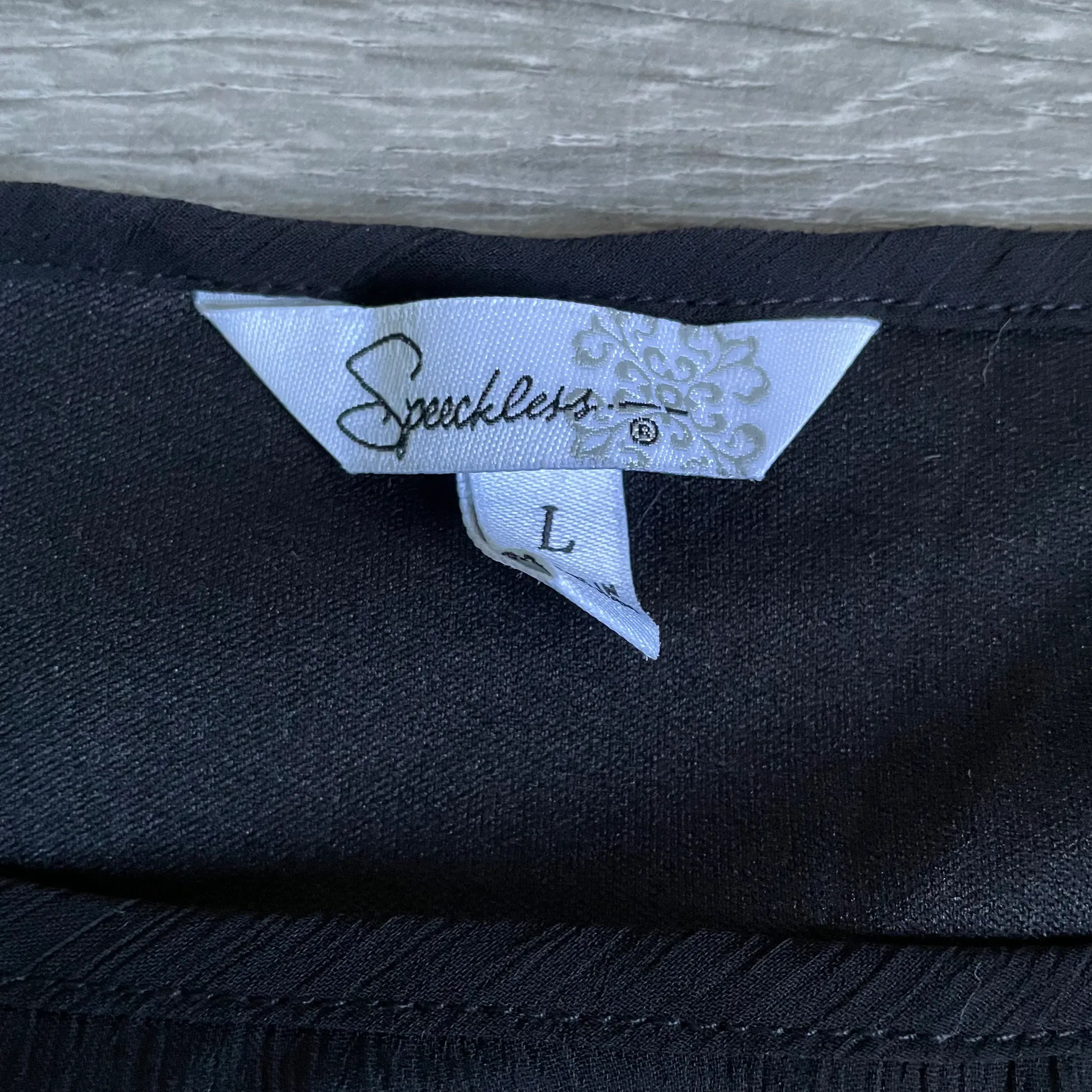 Speechless Black Lace Embroidered Blouse - Image 5