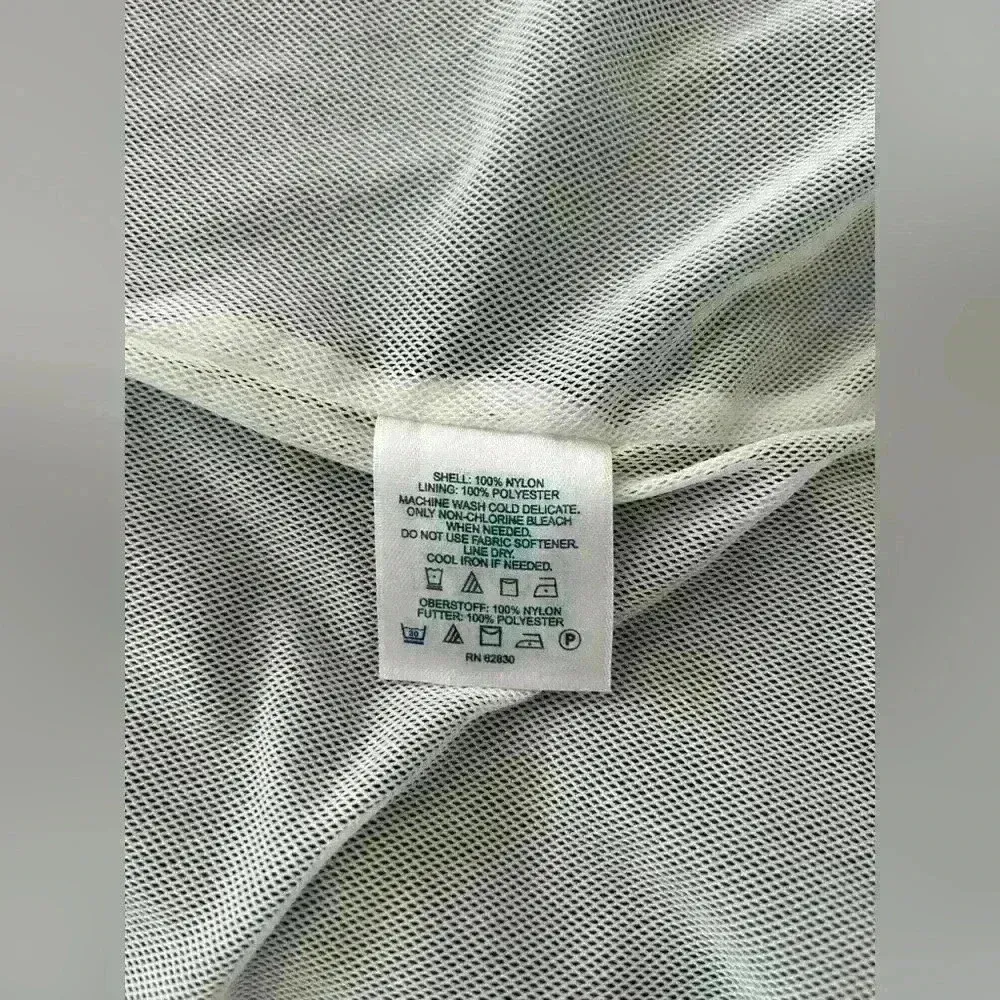 Lands End Women’s Hooded Cargo Jacket Mesh Lined Size S (6-8) - Image 6