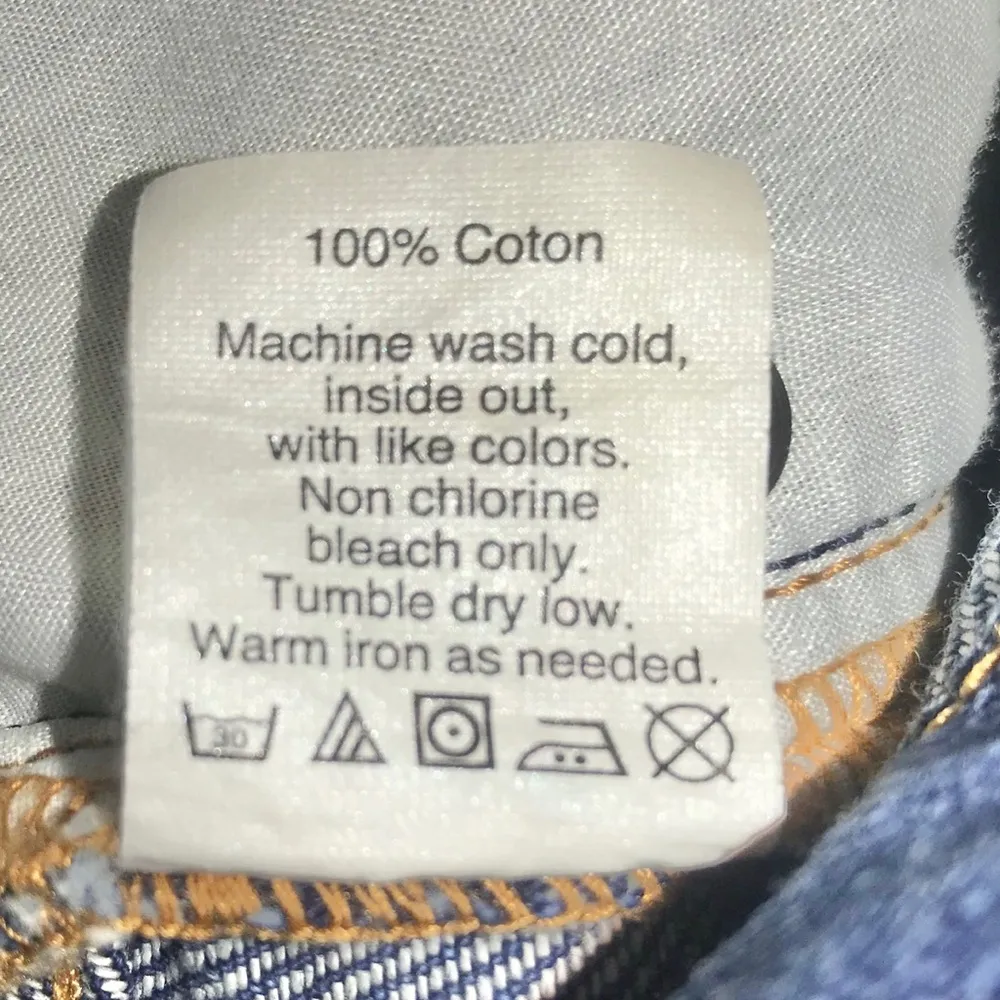 J. Crew Medium Blue Denim Wash Cuffed Jean Shorts - Image 11