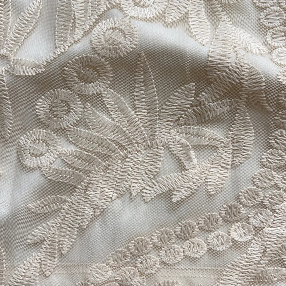 MIAMI Women’s Cream Lace Layered RacerBack Midi Dress Size Small - Image 9