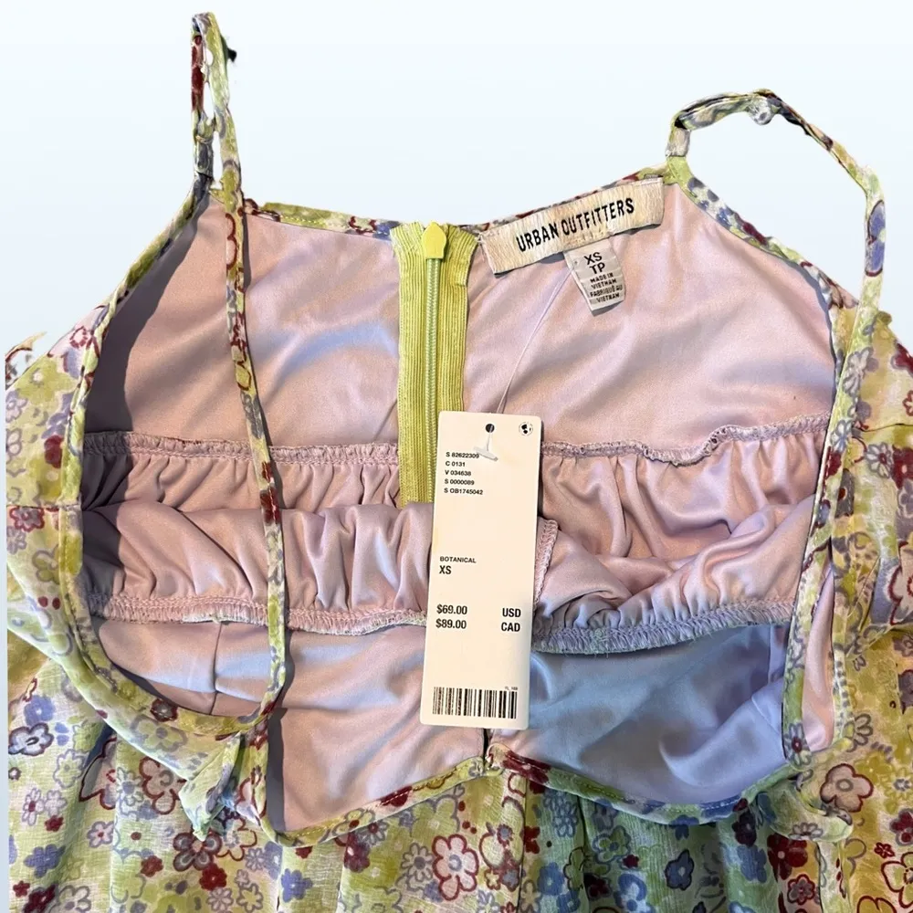 SOLD OUT, NWT  Chiffon Floral Romper, XS - Image 8