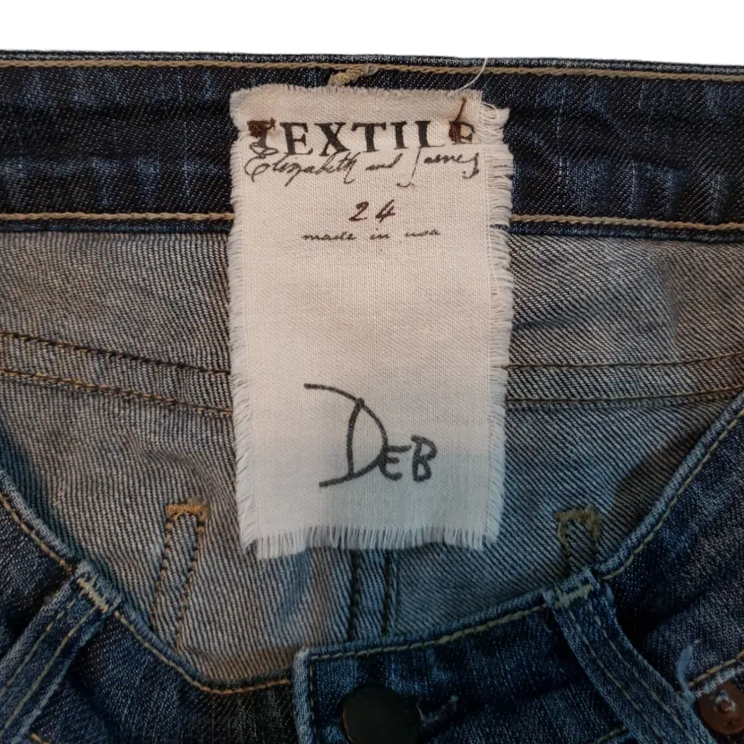 Textile Elizabeth & James Jeans Size 24 Deb Skinny Jeans Womens Blue Denim Pants - Image 5