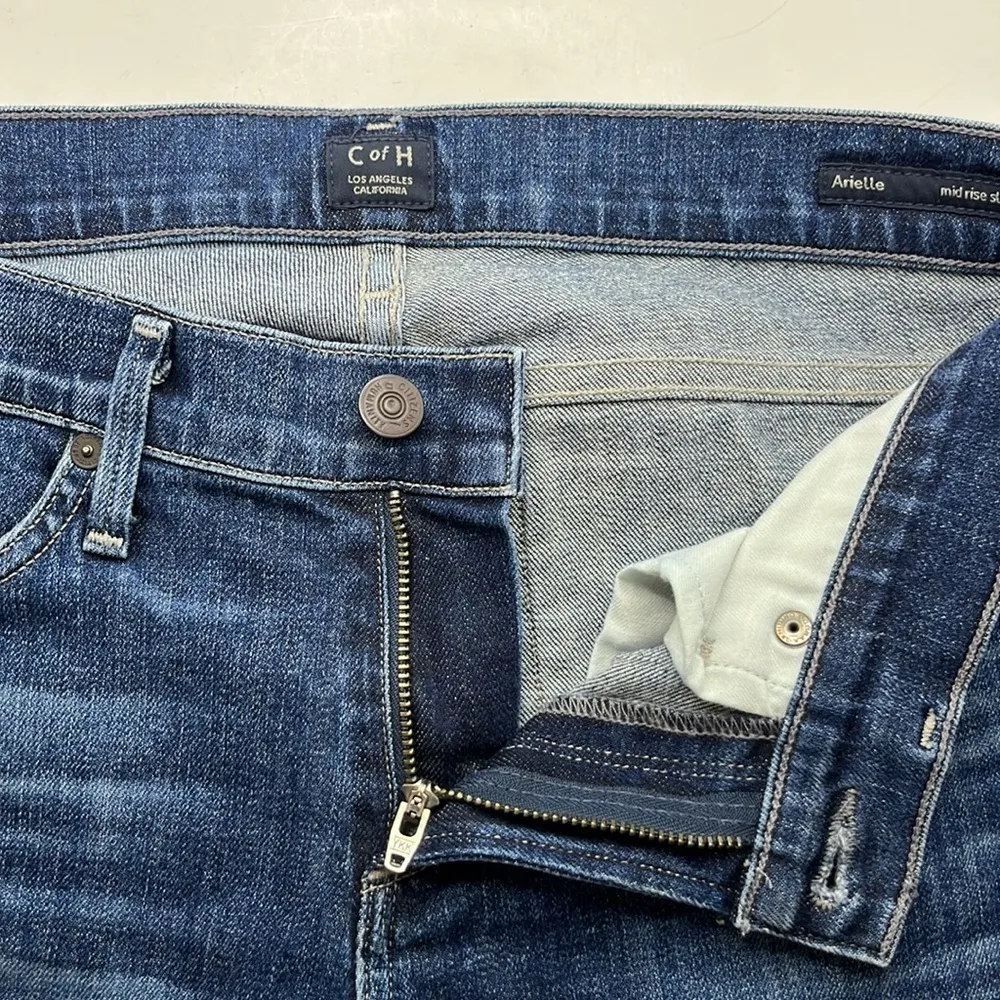 Citizens Of Humanity Arielle Mid Rise Slim Size 26 - Image 16