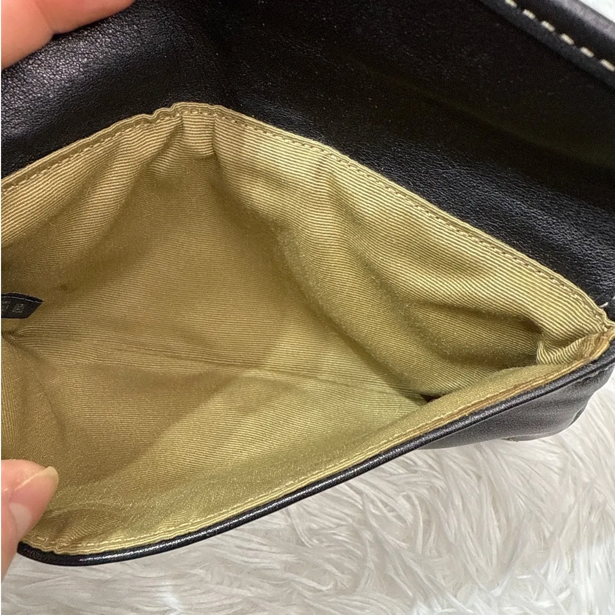 y2k COACH Black Pouch - Image 6