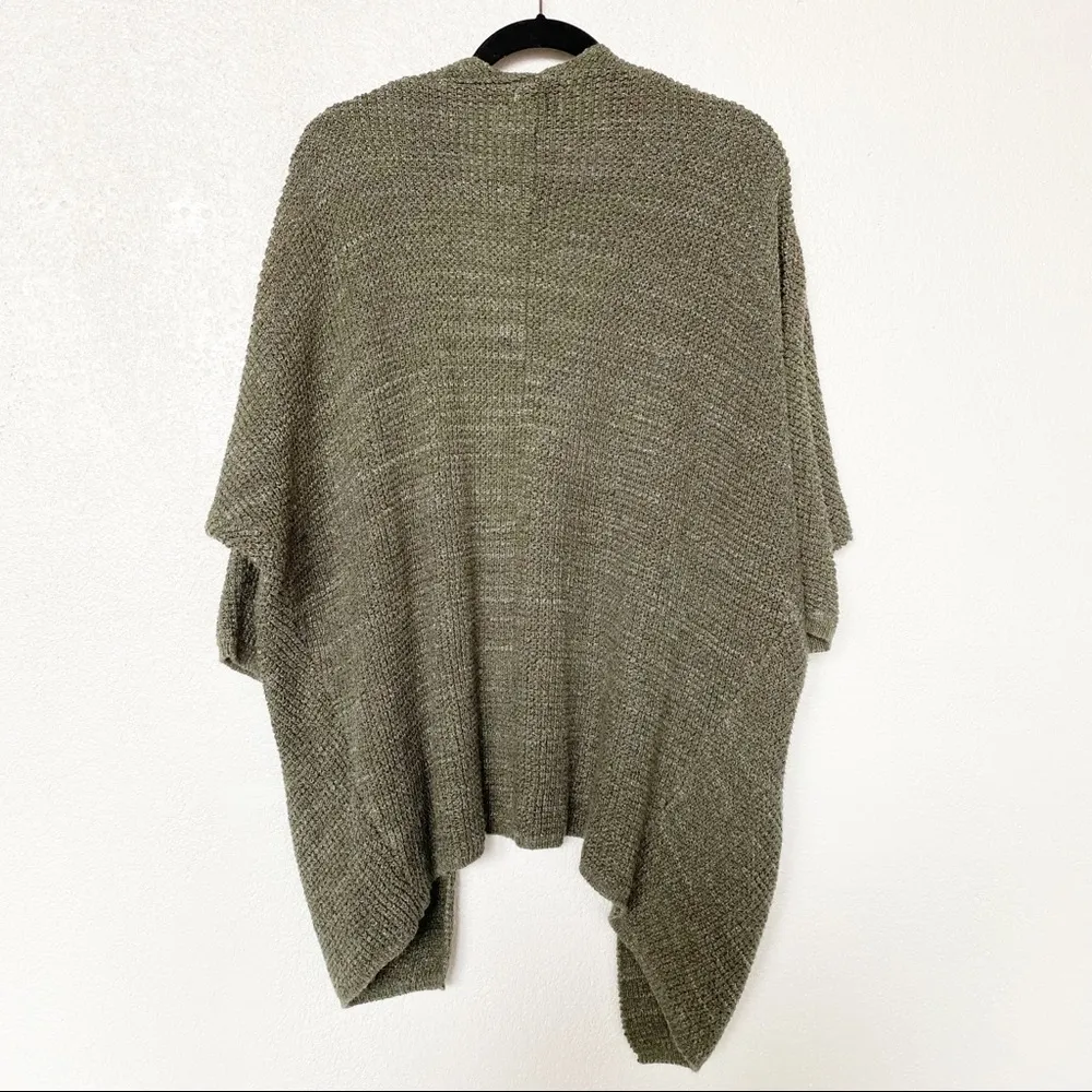 Universal Thread Green Open Front Knit Cardigan Size Small - Image 9