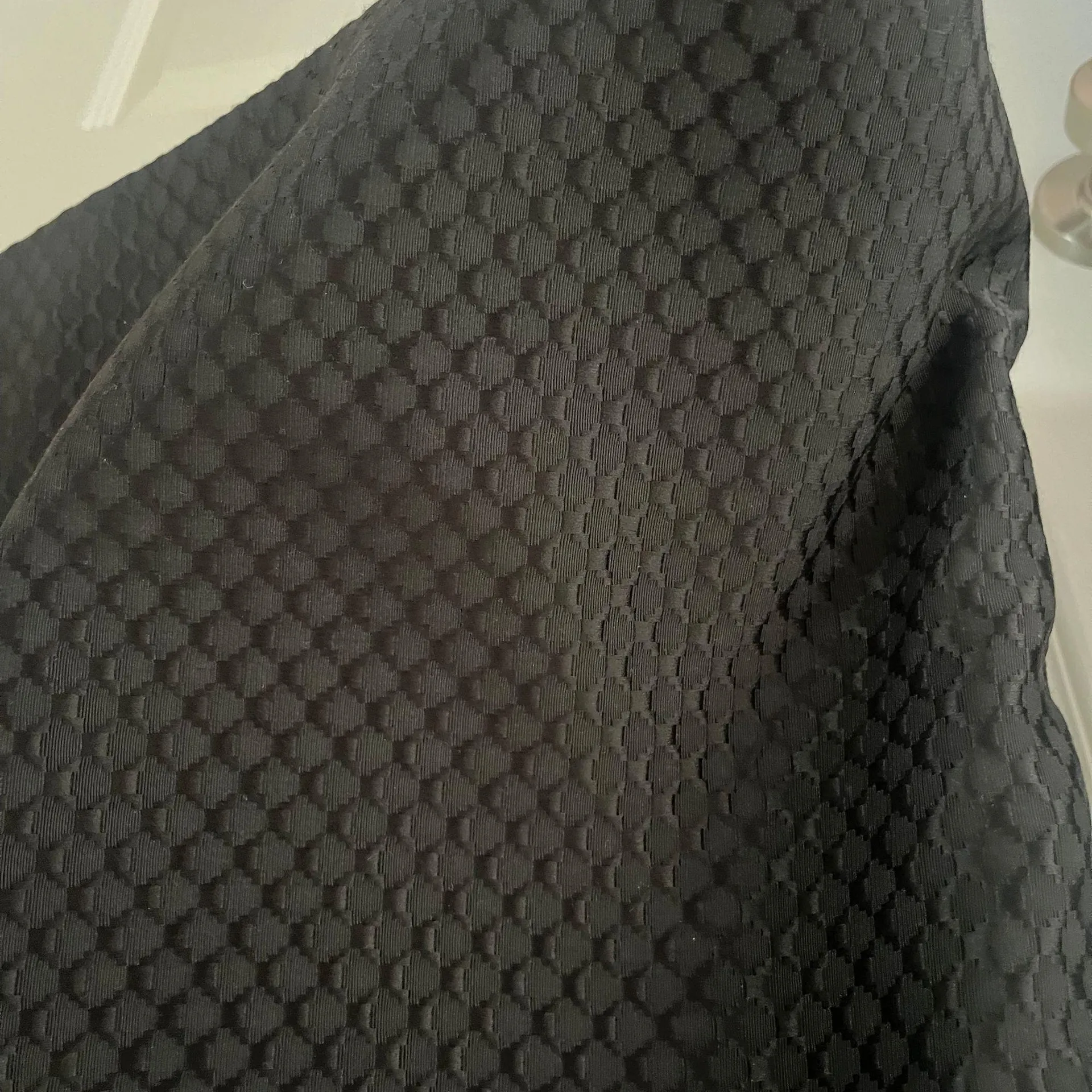 Tahari Jacquard Floral Sheath Dress - Black Pink Florals 4 Petite - Image 6