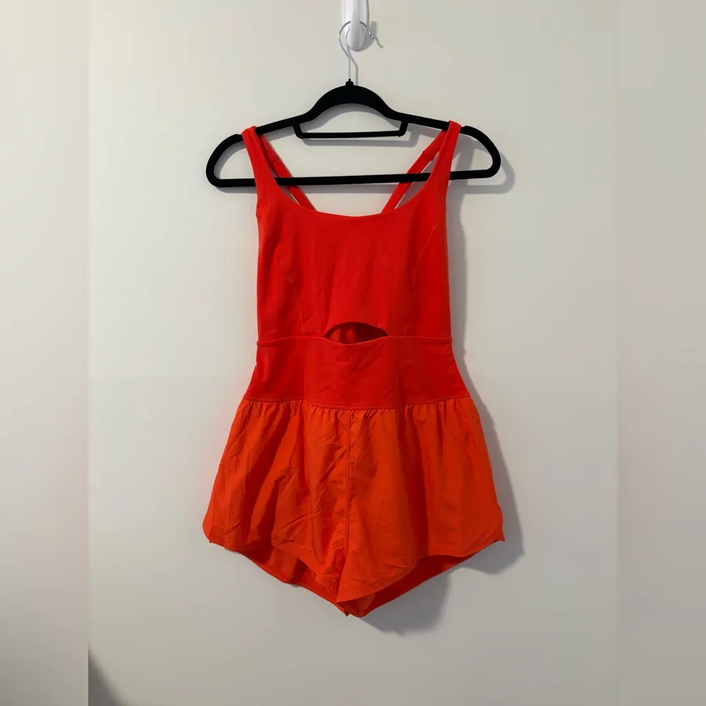 FP Movement Righteous Onesie Orange Medium - Image 2