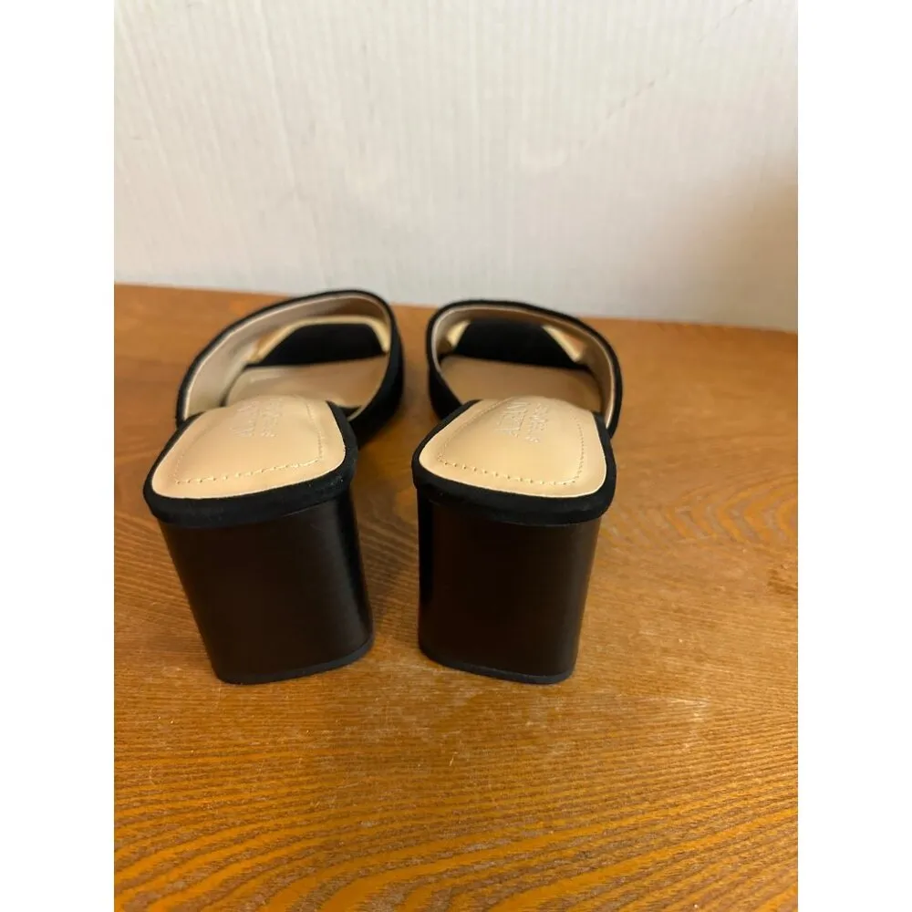 Alfani Laurital Women's Dress Shoes Black Gold Trim  Size 7 Sku 2883 EUC - Image 8