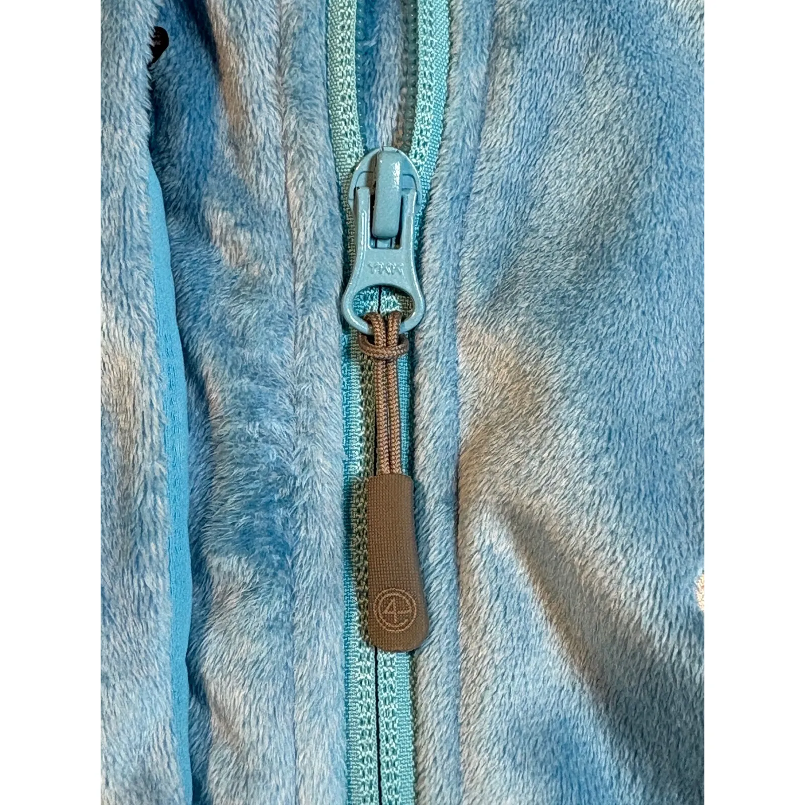 Peter Millar Sea Island Full Zip Vest Women Size Medium Blue MMB Warmth 4 Fleece - Image 13