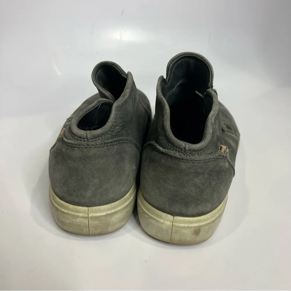 Ecco  soft Nubuck bootie gray leather size‎ 40 - Image 4