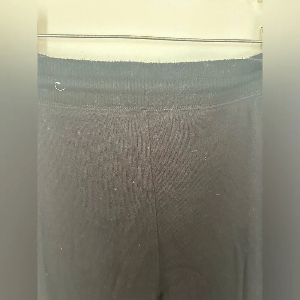 American Eagle black soft drawstring brushed fleece jogger size XS - Image 8
