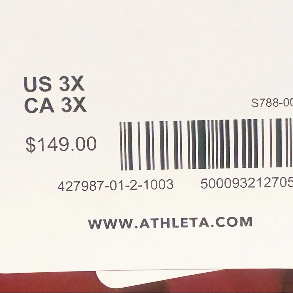 Athleta Altitude Polartec Funnel Neck Sweatshirt Plus Size 3X Candy Red NEW - Image 5