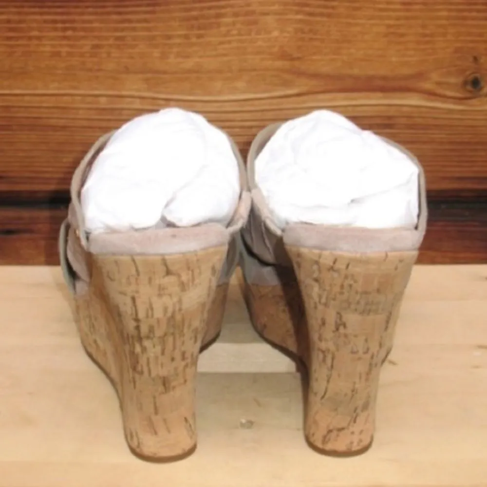 NWB UGG Tan Wedge Sandal - Image 5