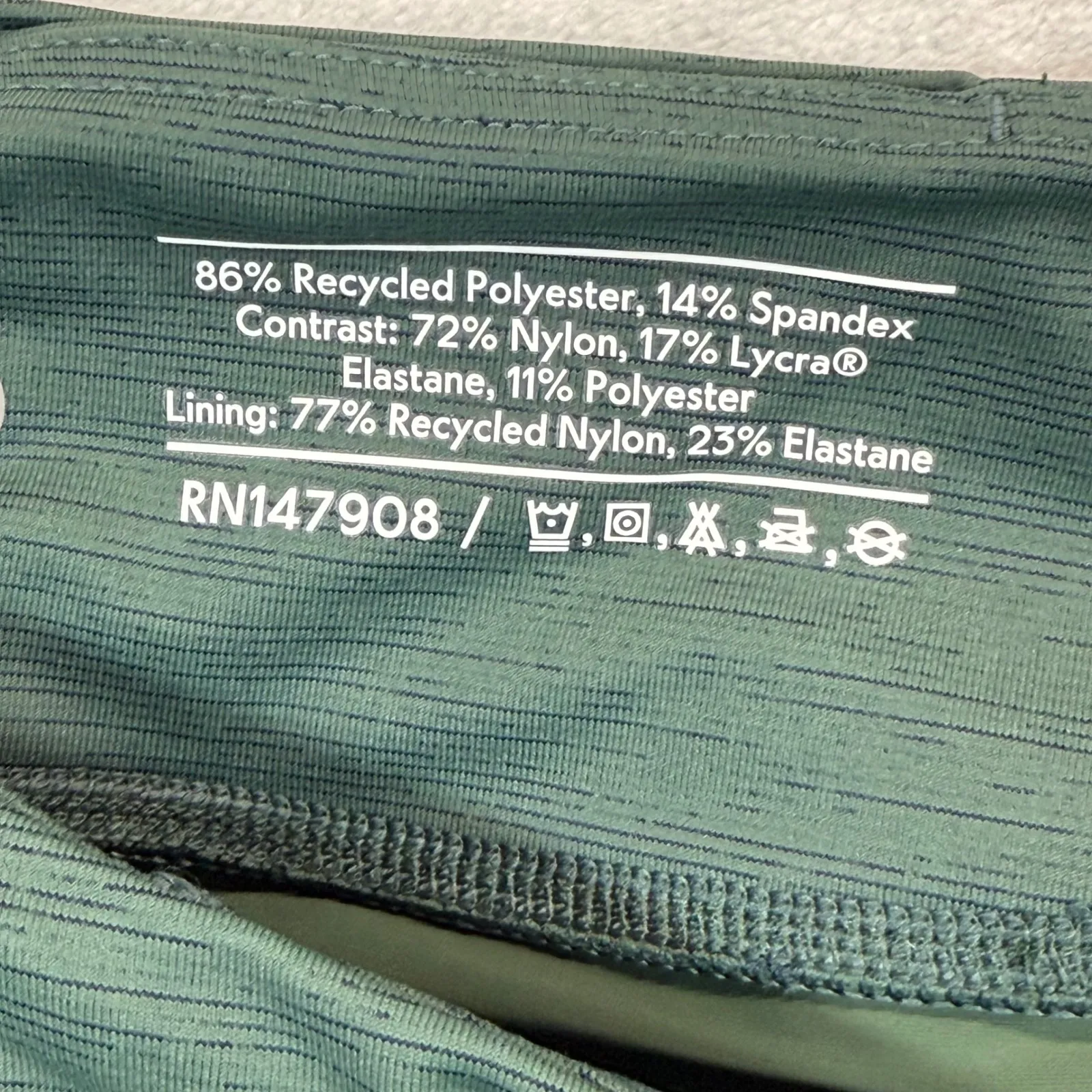 Outdoor Voices Skort Athletic Running Activewear Pockets Green Size S READ‎ - Image 8